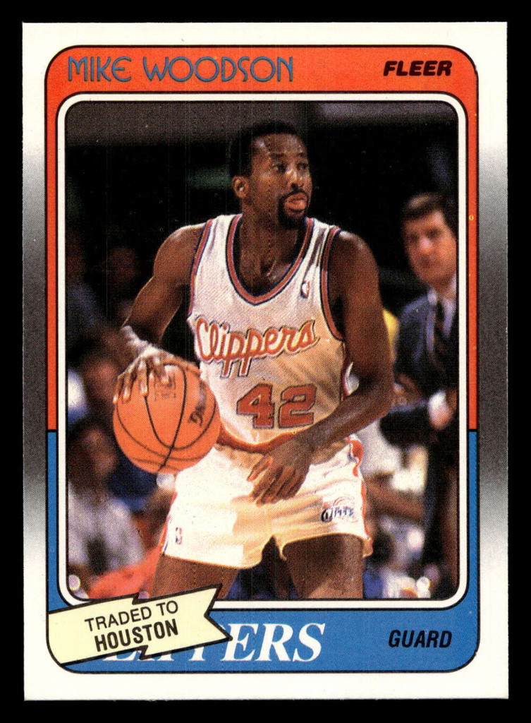 1988-89 Fleer #63 Mike Woodson Near Mint+ Basketball  ID: 510016