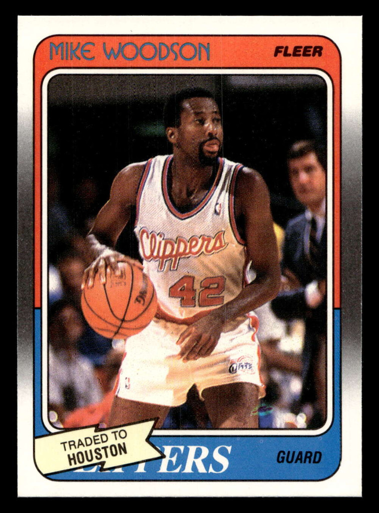 1988-89 Fleer #63 Mike Woodson Near Mint+ Basketball  ID: 510017