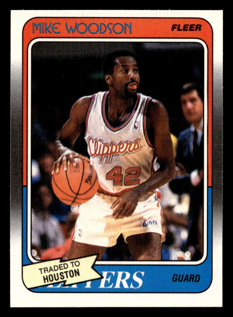 1988-89 Fleer #63 Mike Woodson Near Mint+ Basketball  ID: 510018