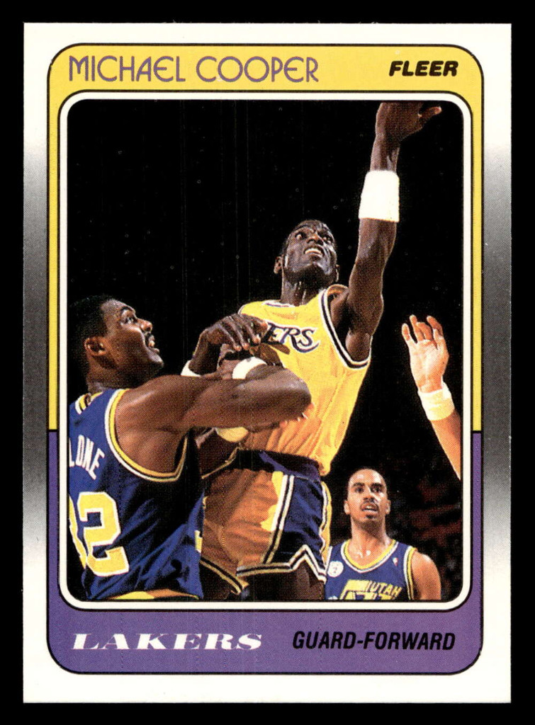 1988-89 Fleer #65 Michael Cooper Near Mint+ Basketball  ID: 510021
