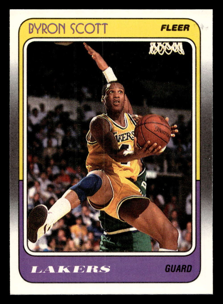 1988-89 Fleer #68 Byron Scott Near Mint+ Basketball  ID: 510033