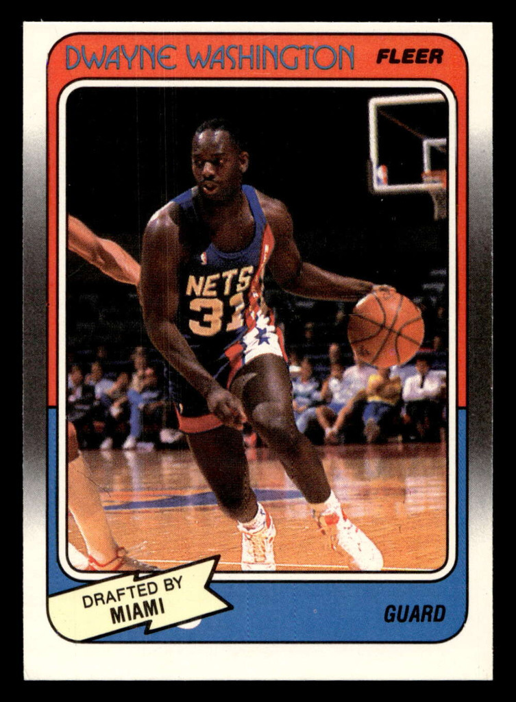 1988-89 Fleer #71 Duane Washington Near Mint+ Basketball  ID: 510048