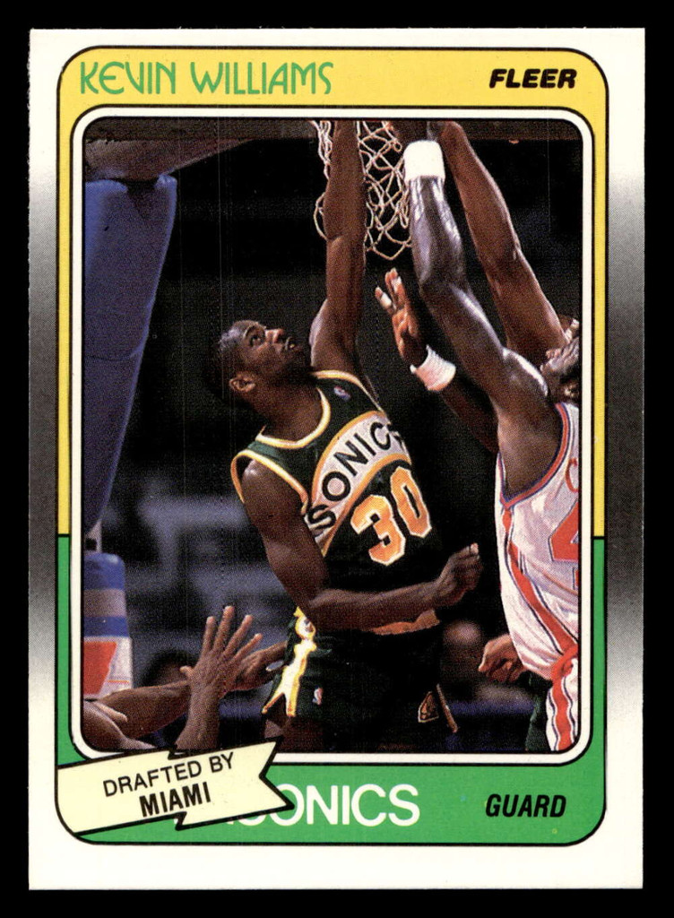 1988-89 Fleer #72 Kevin Williams Near Mint+ Basketball  ID: 510052