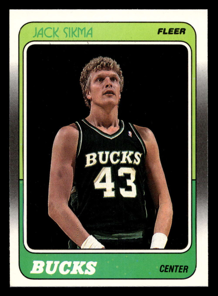 1988-89 Fleer #76 Jack Sikma Near Mint+ Basketball  ID: 510072