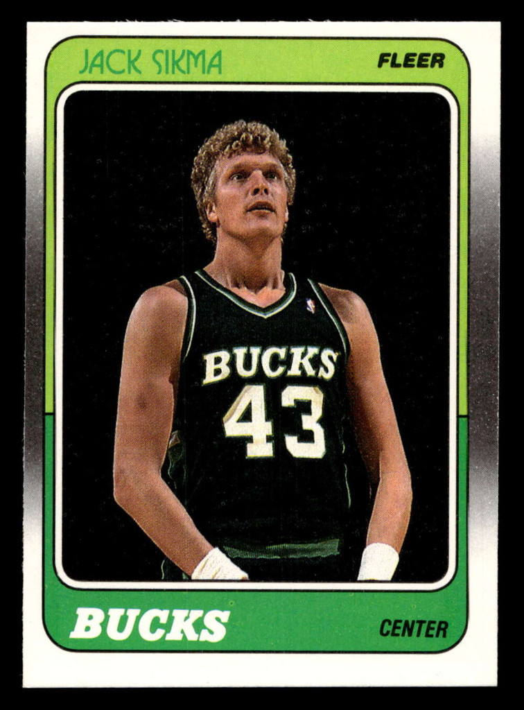 1988-89 Fleer #76 Jack Sikma Near Mint+ Basketball  ID: 510075