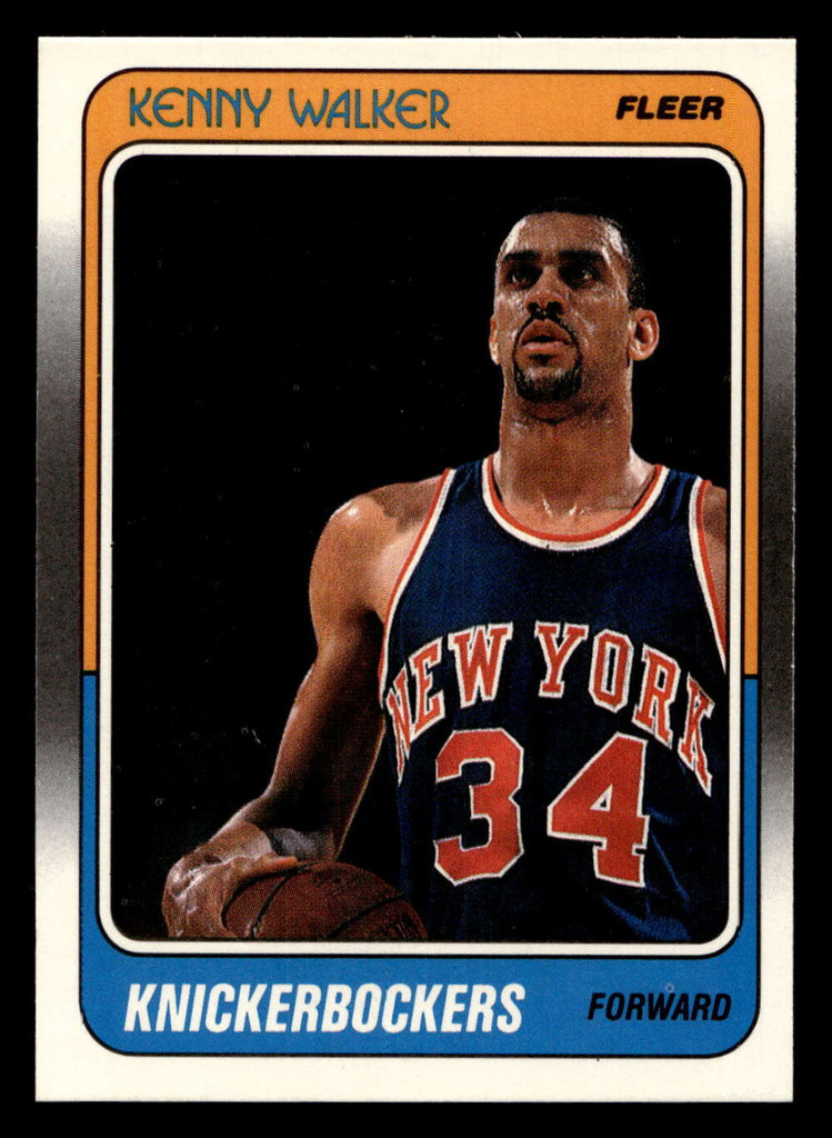 1988-89 Fleer #83 Kenny Walker Near Mint+ RC Rookie Basketball  ID: 510101