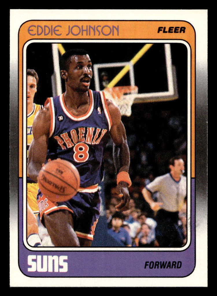 1988-89 Fleer #90 Eddie Johnson Near Mint+ Basketball  ID: 510127