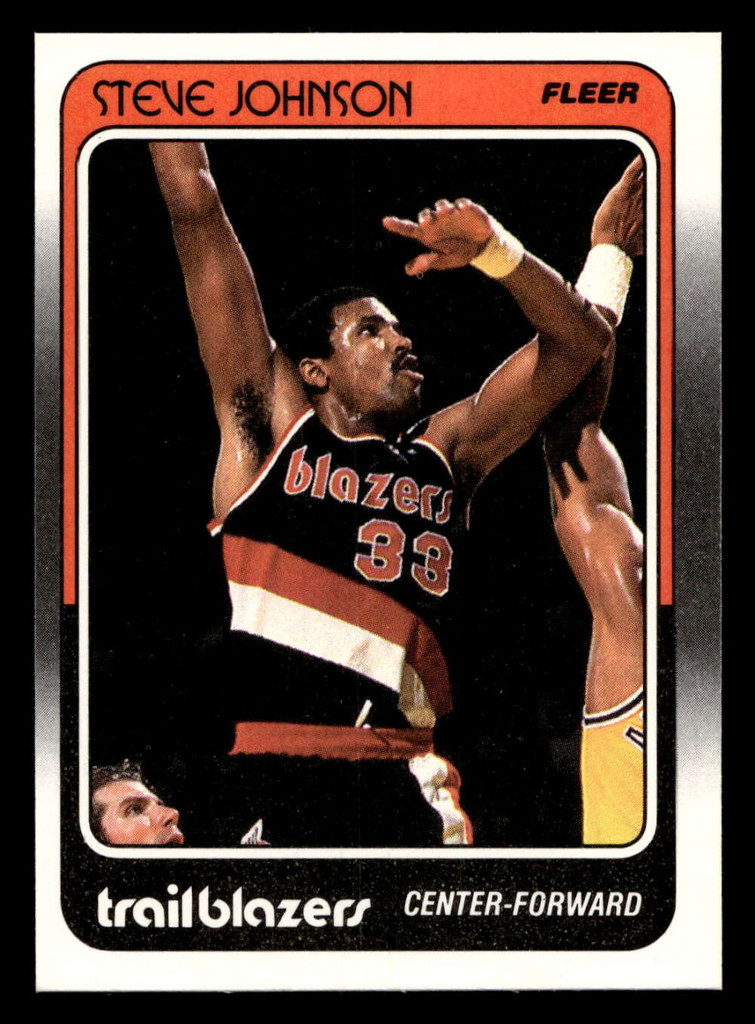 1988-89 Fleer #94 Steve Johnson Near Mint+ Basketball  ID: 510148