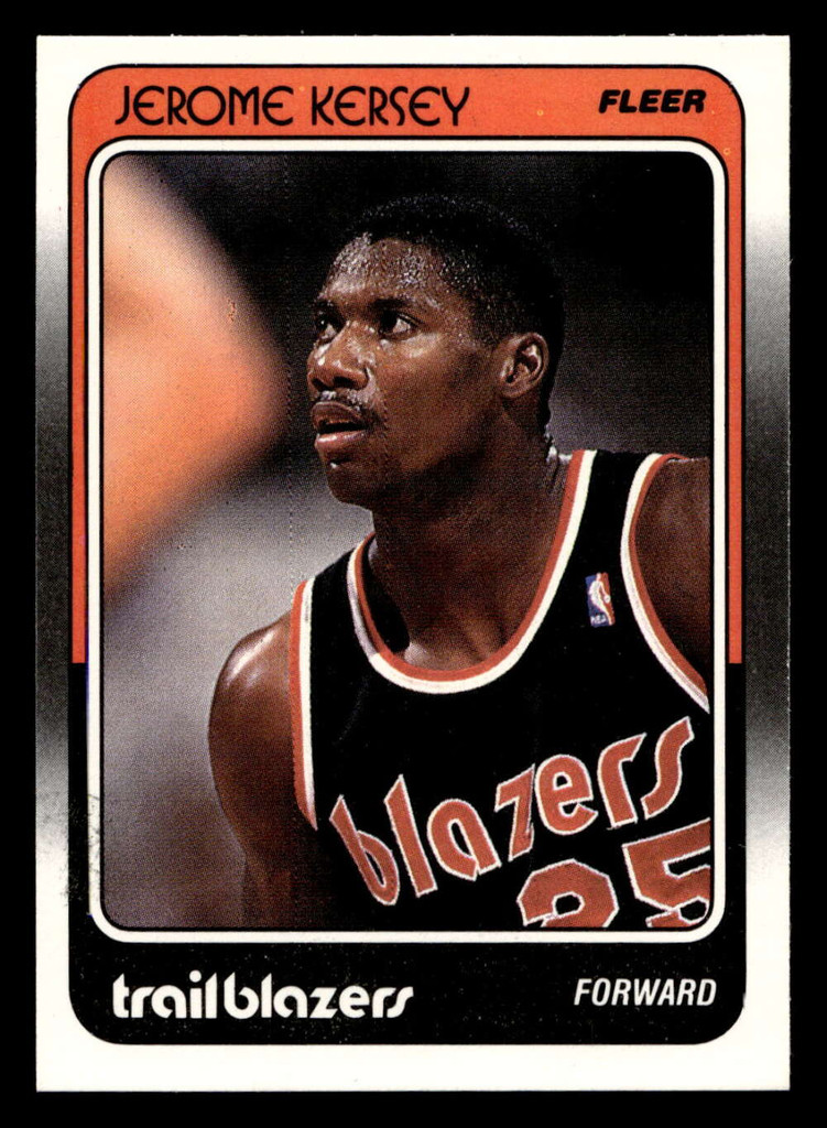 1988-89 Fleer #95 Jerome Kersey Near Mint+ Basketball  ID: 510153