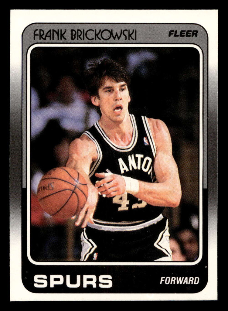 1988-89 Fleer #103 Frank Brickowski Near Mint+ RC Rookie Basketball  ID: 510193