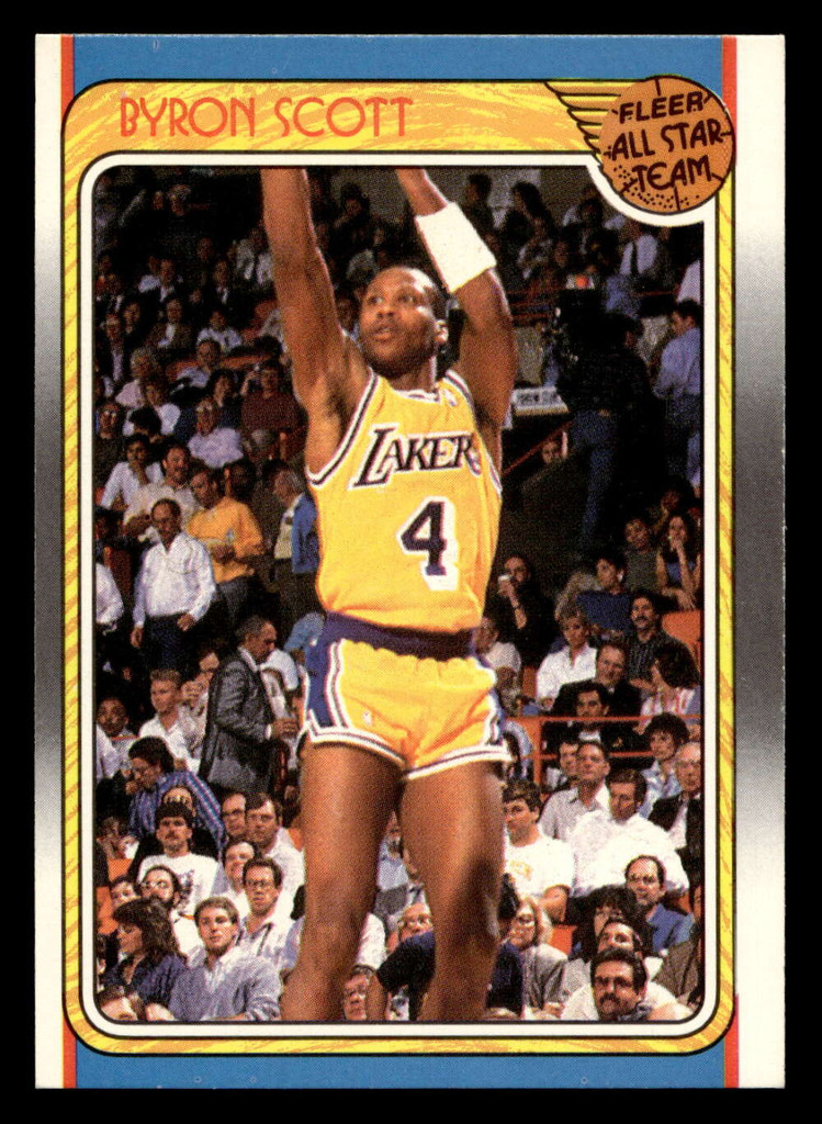 1988-89 Fleer #122 Byron Scott AS Near Mint+ Basketball  ID: 510270