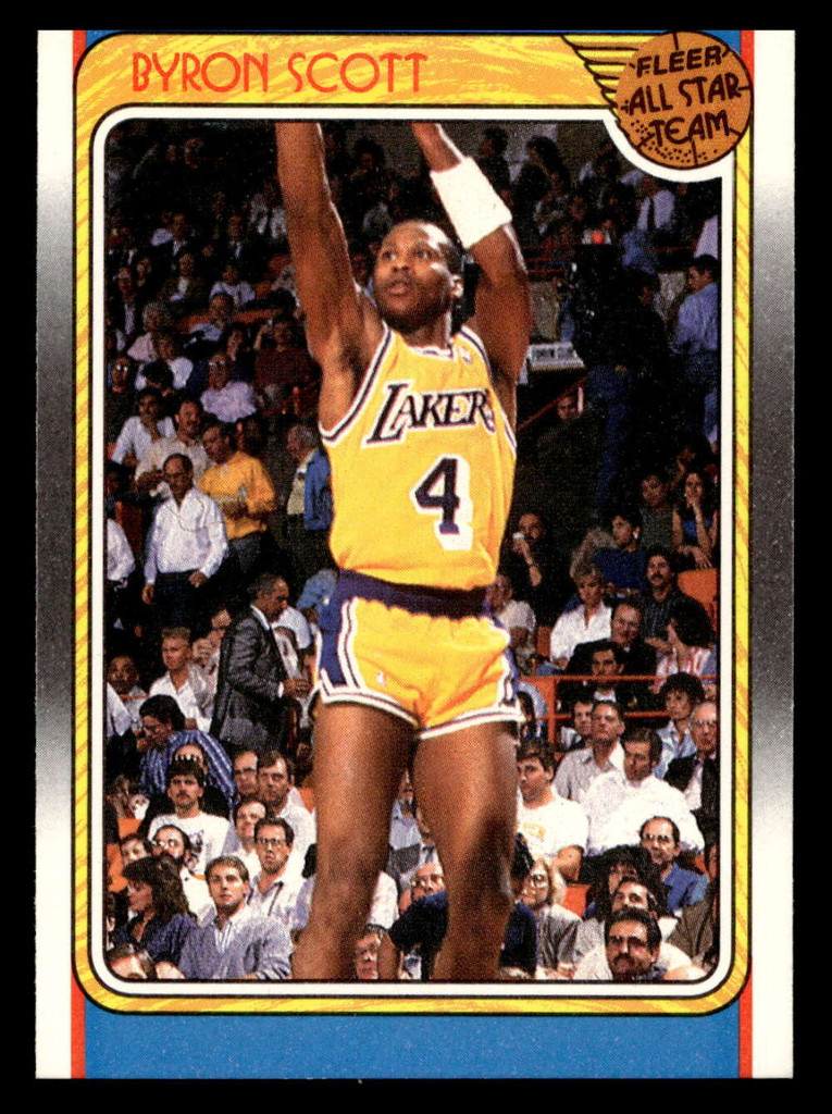 1988-89 Fleer #122 Byron Scott AS Near Mint+ Basketball  ID: 510272