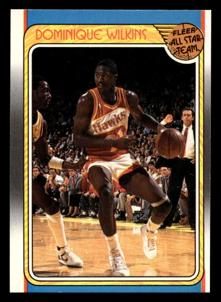 1988-89 Fleer #125 Dominique Wilkins AS Near Mint+ Basketball  ID: 510275