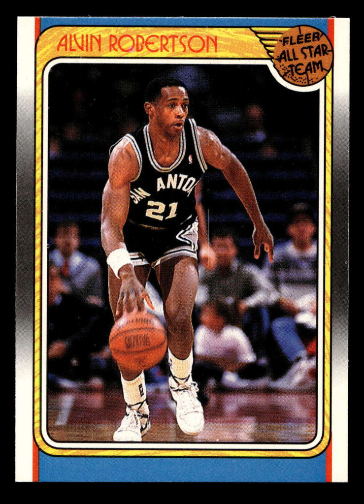 1988-89 Fleer #128 Alvin Robertson AS Near Mint+ Basketball  ID: 510293