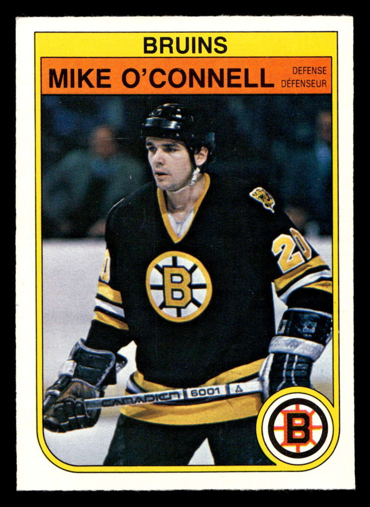1982-83 O-Pee-Chee #17 Mike O'Connell Ex-Mint OPC 