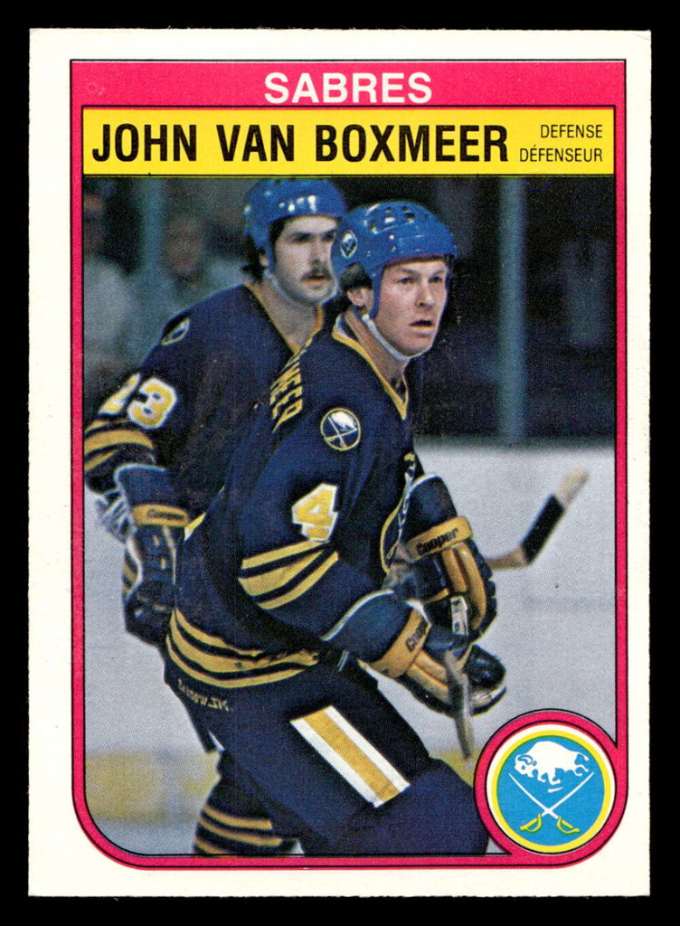 1982-83 O-Pee-Chee #36 John Van Boxmeer Ex-Mint OPC 