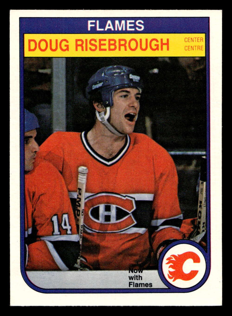 1982-83 O-Pee-Chee #57 Doug Risebrough Near Mint RC Rookie OPC 
