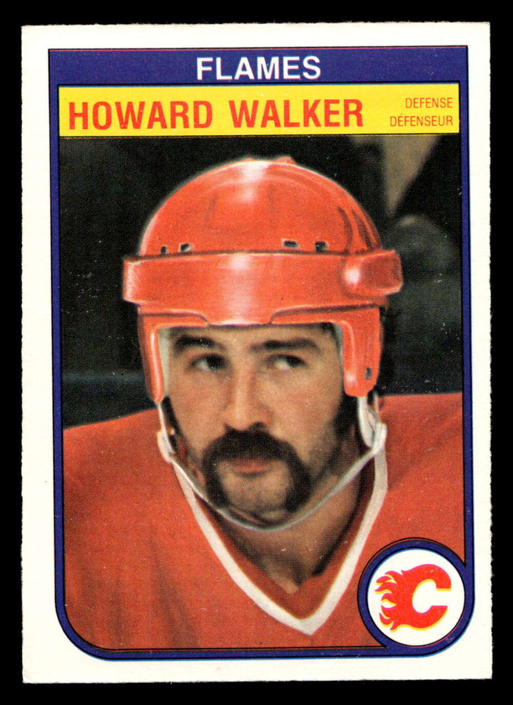 1982-83 O-Pee-Chee #59 Howard Walker Ex-Mint RC Rookie OPC 