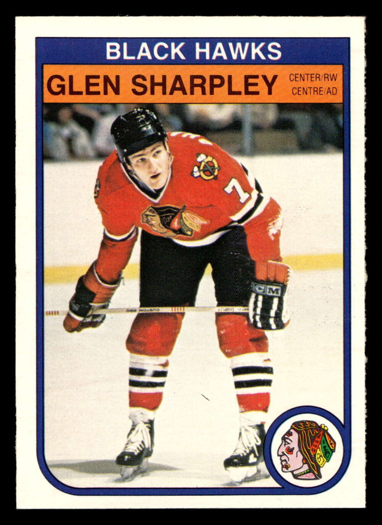 1982-83 O-Pee-Chee #75 Glen Sharpley Near Mint+ RC Rookie OPC 