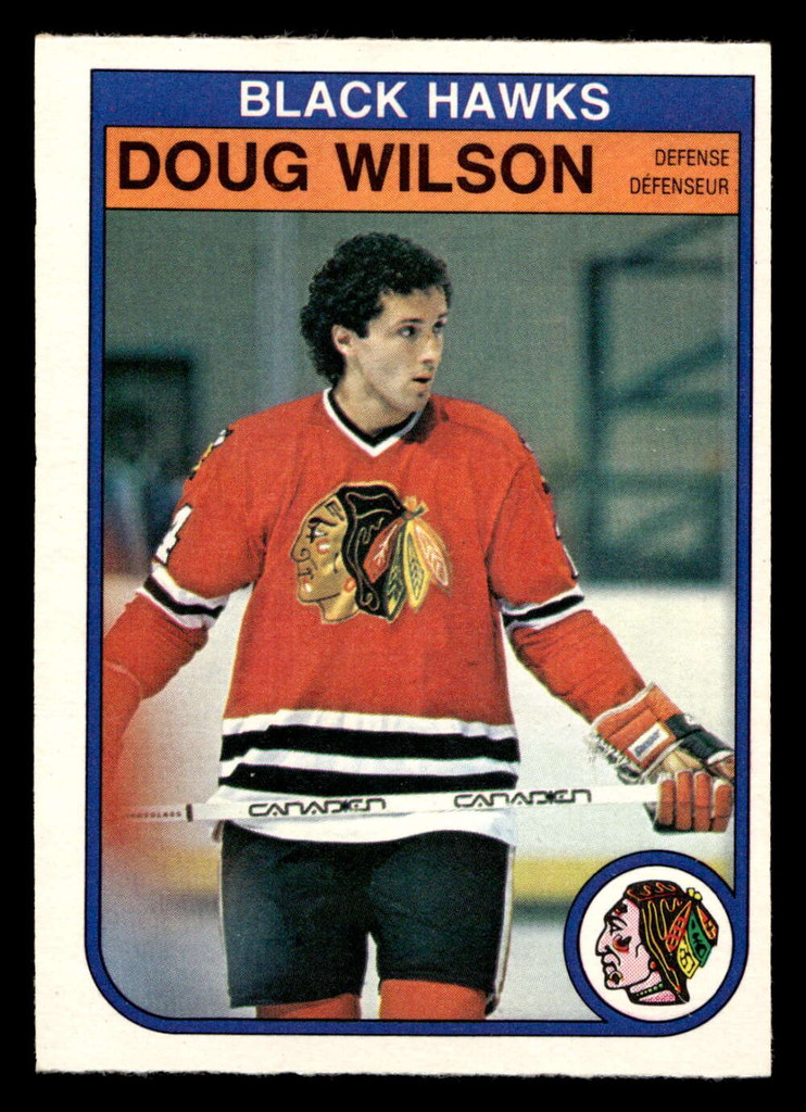 1982-83 O-Pee-Chee #77 Doug Wilson Near Mint OPC 