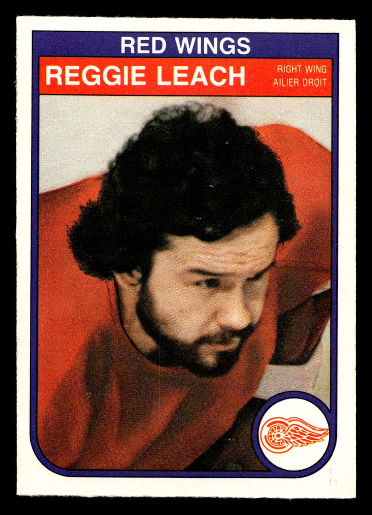 1982-83 O-Pee-Chee #90 Reggie Leach Near Mint+ RC Rookie OPC 