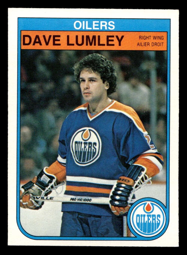 1982-83 O-Pee-Chee #114 Dave Lumley Near Mint OPC 