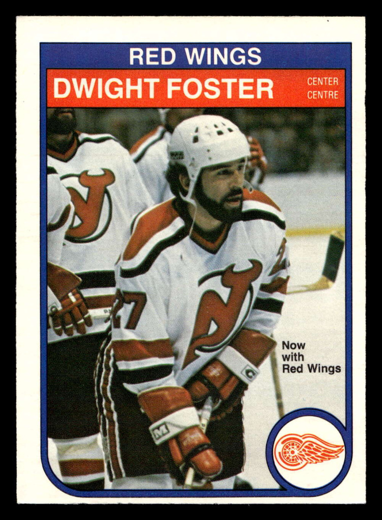 1982-83 O-Pee-Chee #138 Dwight Foster Near Mint RC Rookie OPC 