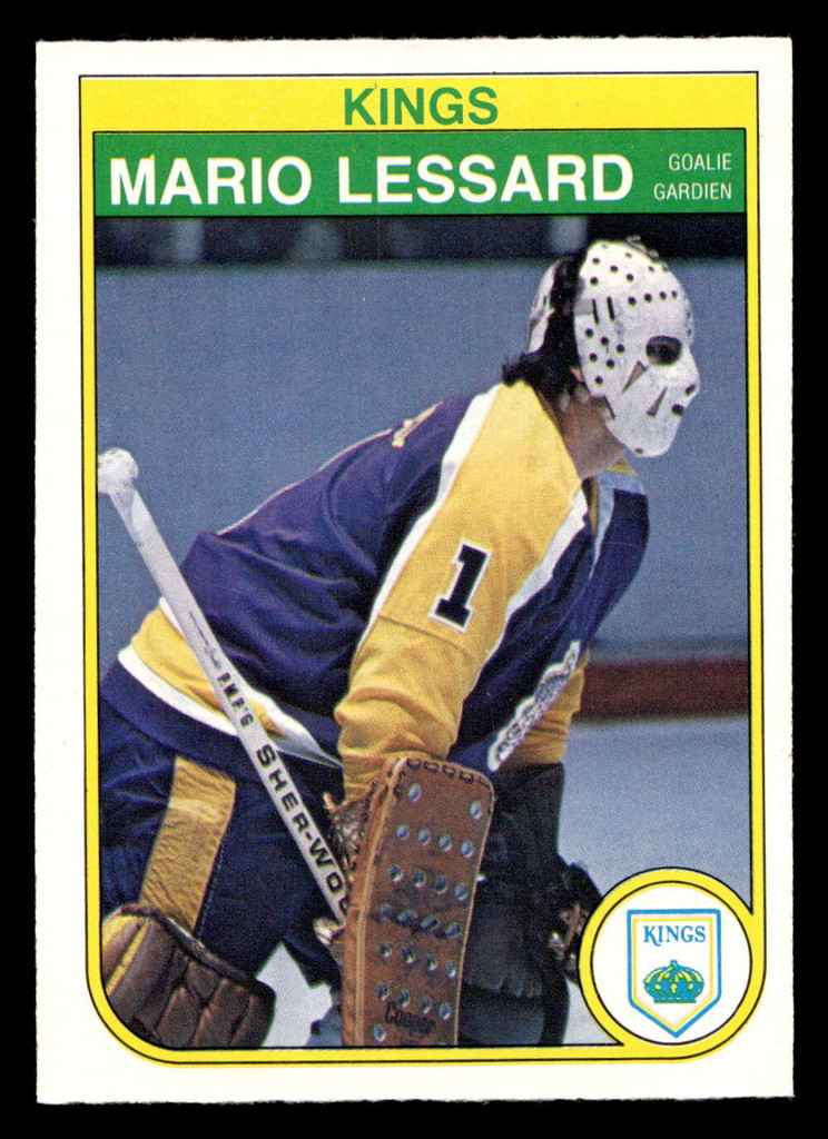 1982-83 O-Pee-Chee #156 Mario Lessard Near Mint OPC 