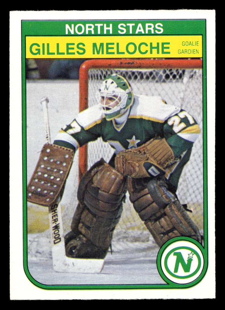 1982-83 O-Pee-Chee #170 Gilles Meloche Near Mint+ OPC 