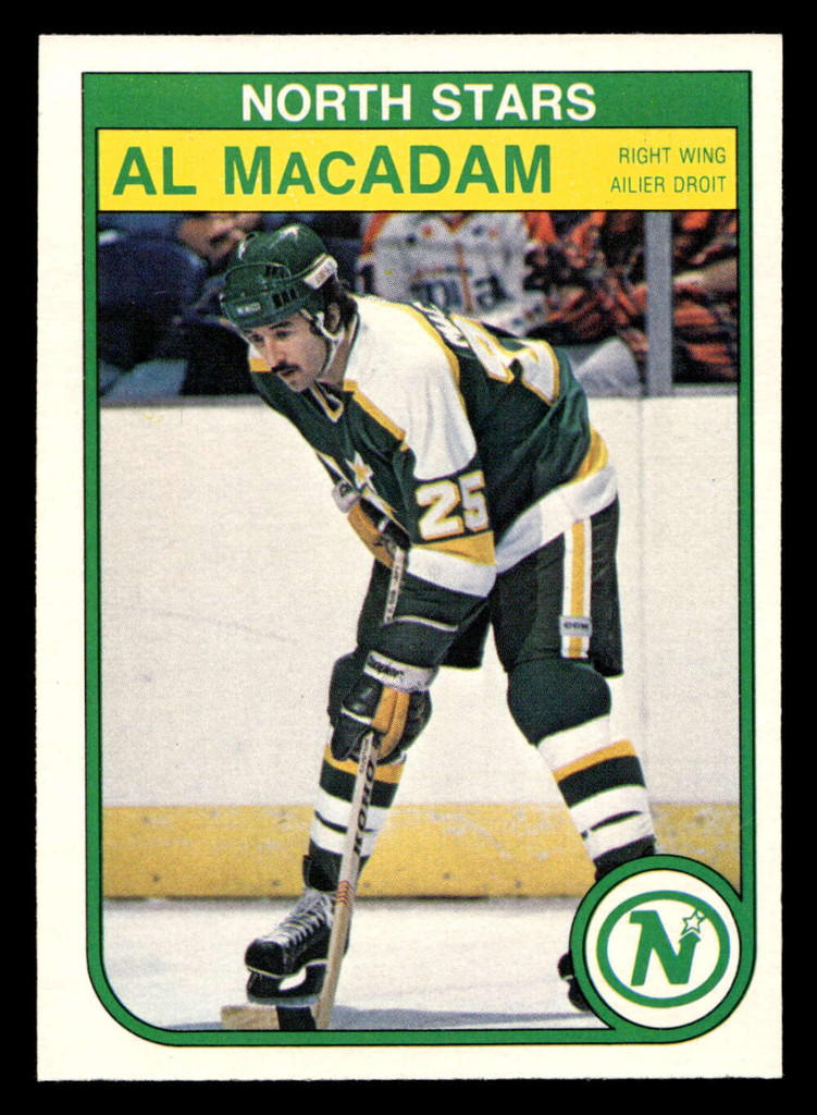 1982-83 O-Pee-Chee #171 Al MacAdam Near Mint+ OPC 