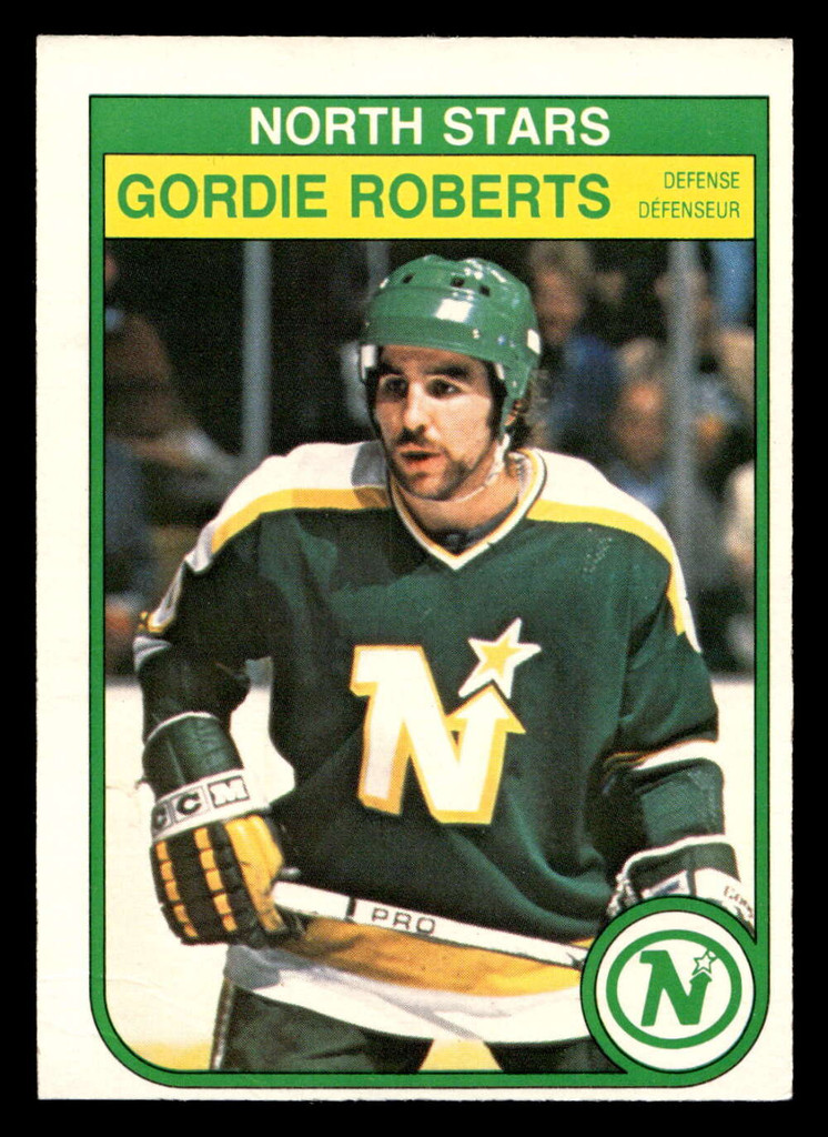 1982-83 O-Pee-Chee #174 Gordie Roberts Very Good OPC 