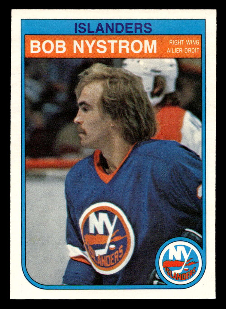 1982-83 O-Pee-Chee #208 Bob Nystrom Near Mint+ OPC 