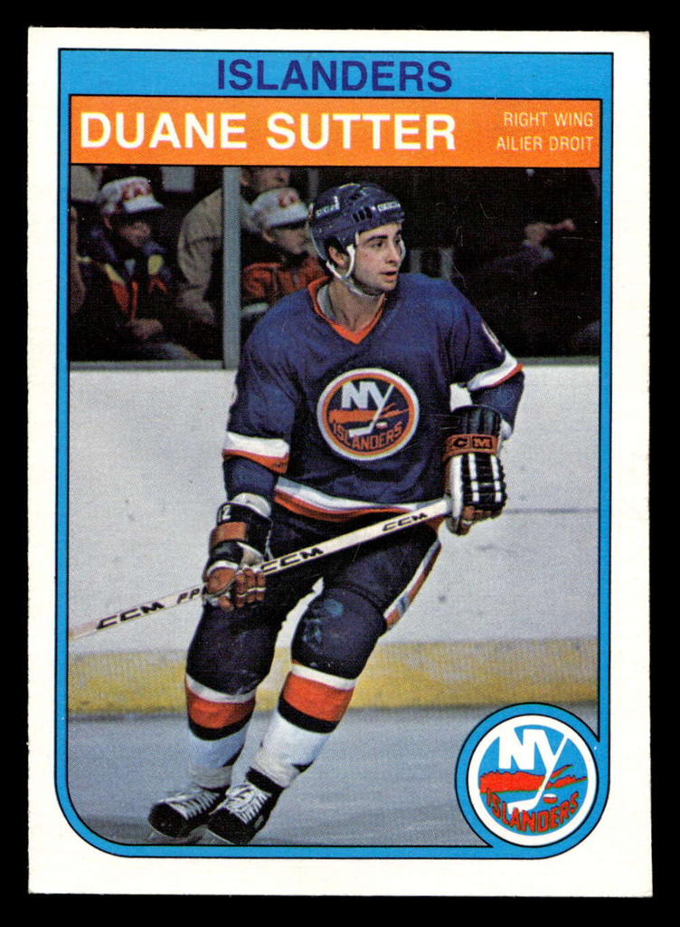 1982-83 O-Pee-Chee #212 Duane Sutter Ex-Mint OPC 