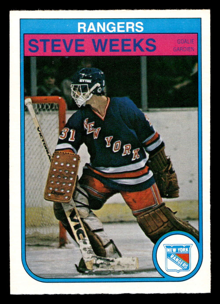 1982-83 O-Pee-Chee #234 Steve Weeks Near Mint+ RC Rookie OPC 