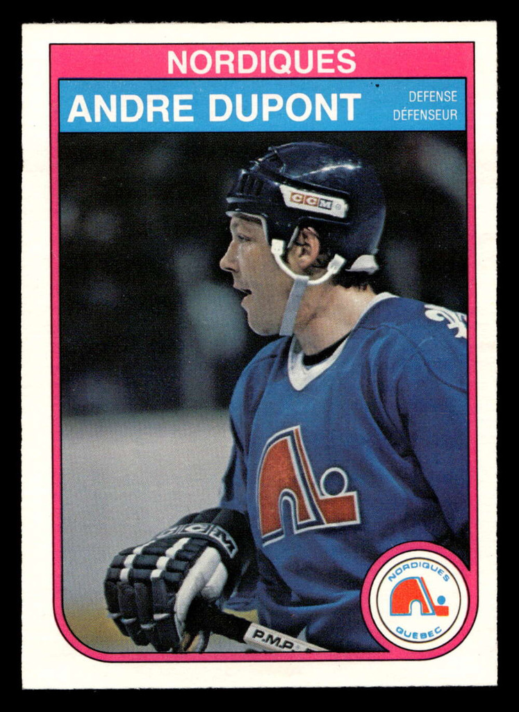 1982-83 O-Pee-Chee #282 Andre Dupont Near Mint+ RC Rookie OPC 