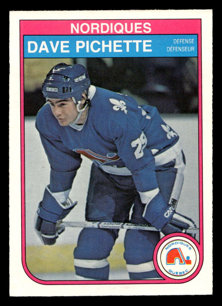 1982-83 O-Pee-Chee #289 Dave Pichette Near Mint OPC 