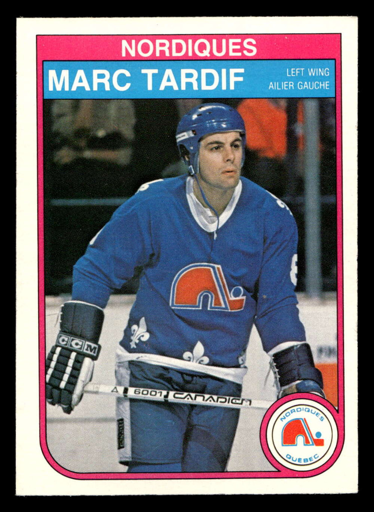 1982-83 O-Pee-Chee #296 Marc Tardif Near Mint RC Rookie OPC 