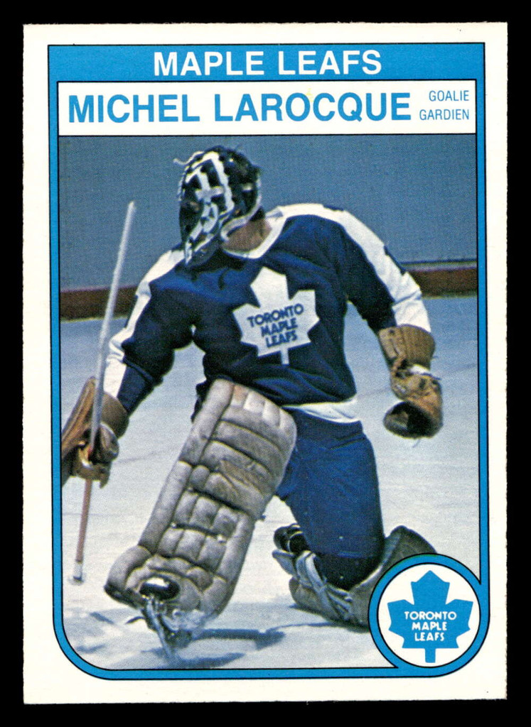1982-83 O-Pee-Chee #324 Michel Larocque Near Mint 
