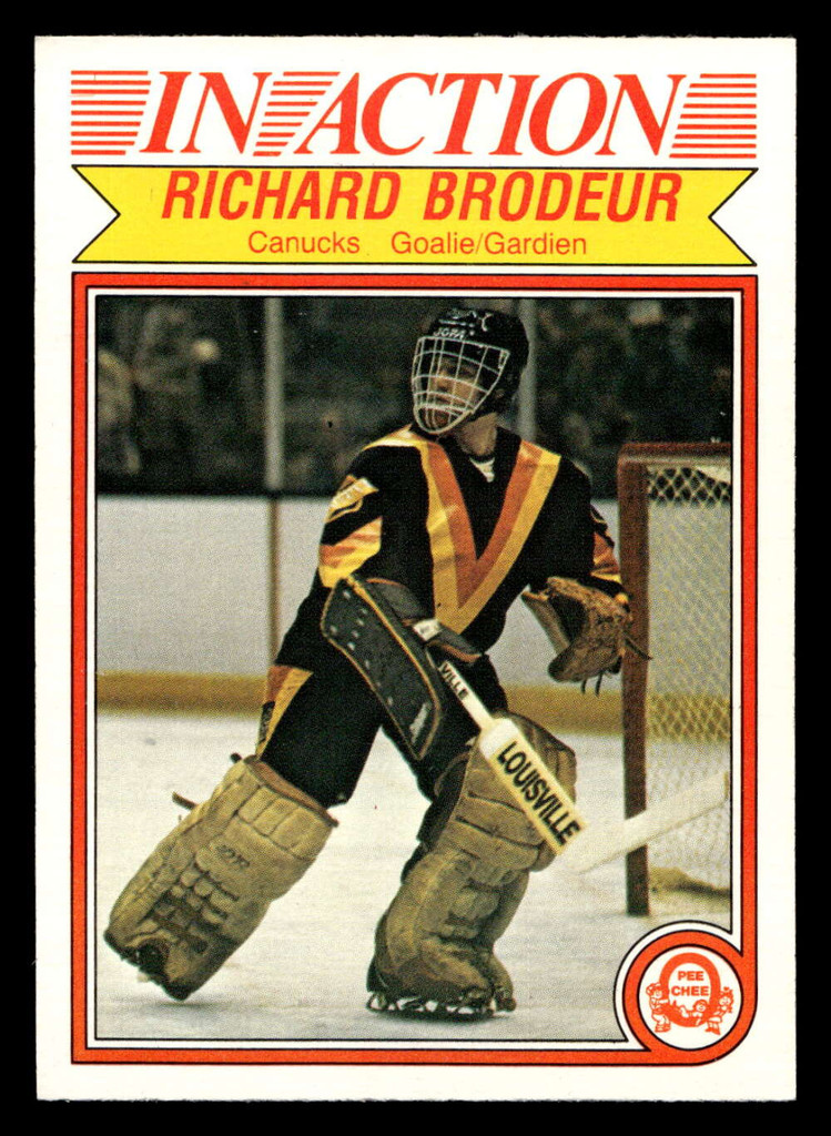 1982-83 O-Pee-Chee #340 Richard Brodeur IA Near Mint+ 