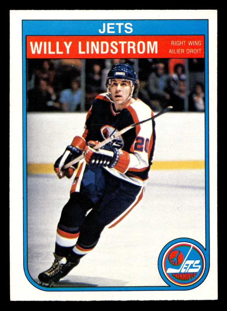 1982-83 O-Pee-Chee #384 Willy Lindstrom Near Mint 