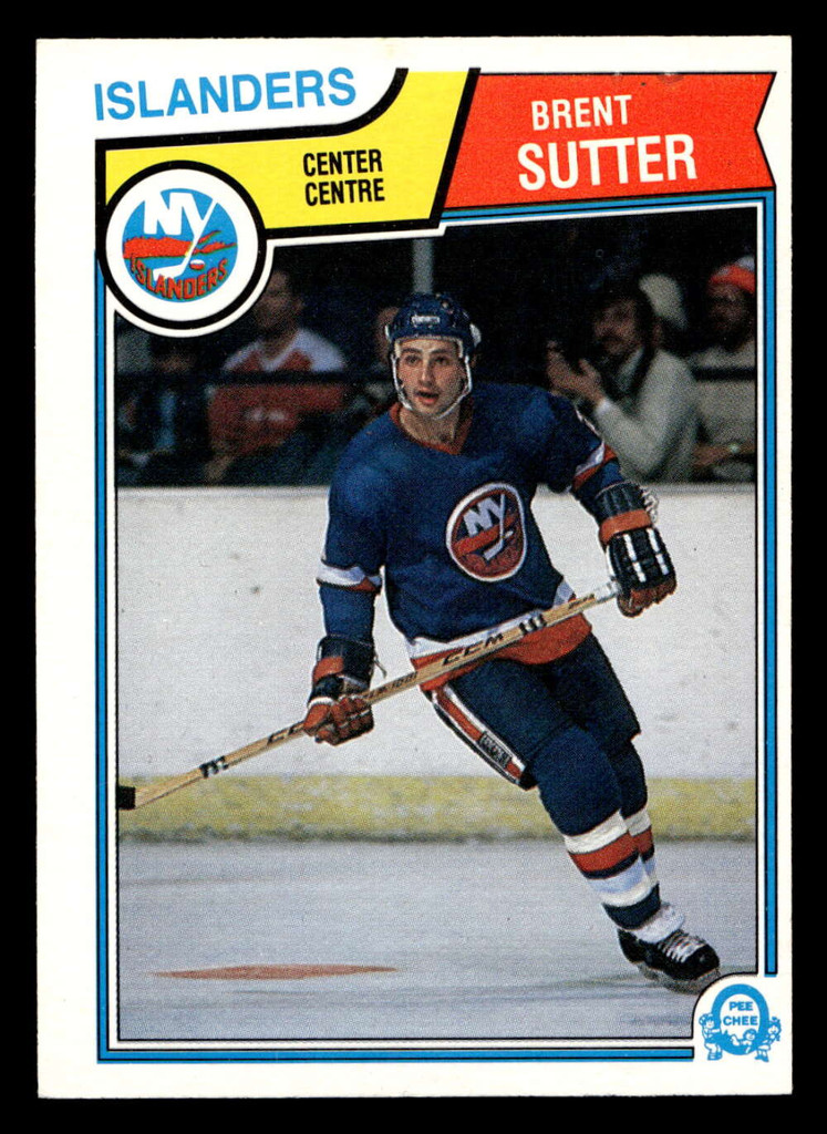 1983-84 O-Pee-Chee #18 Brent Sutter Near Mint 