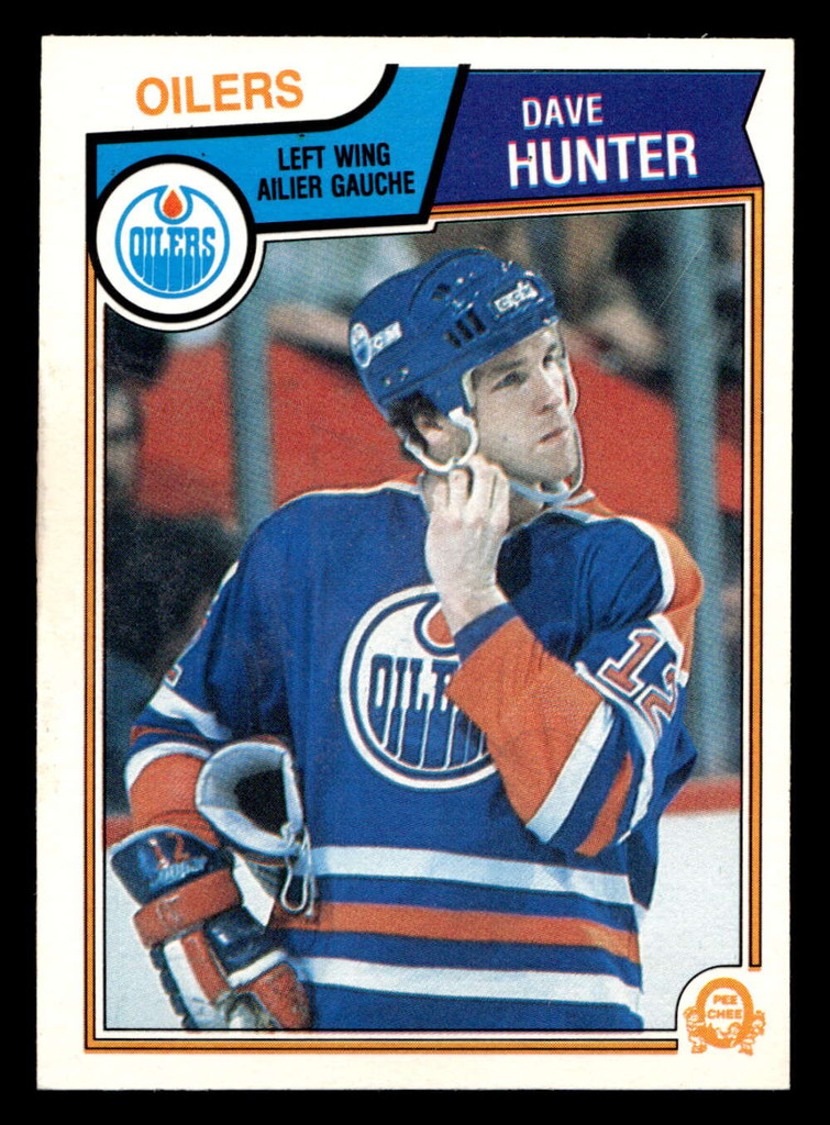 1983-84 O-Pee-Chee #32 Dave Hunter Near Mint 