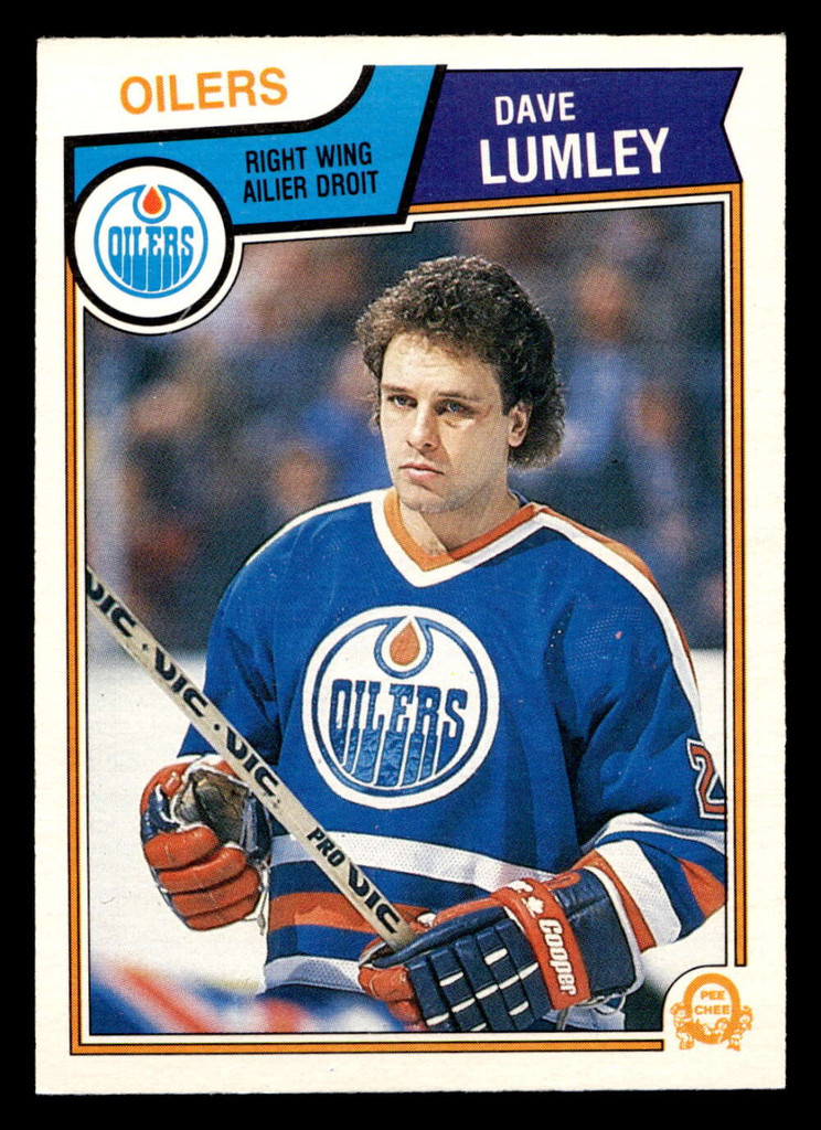 1983-84 O-Pee-Chee #38 Dave Lumley Near Mint+ 