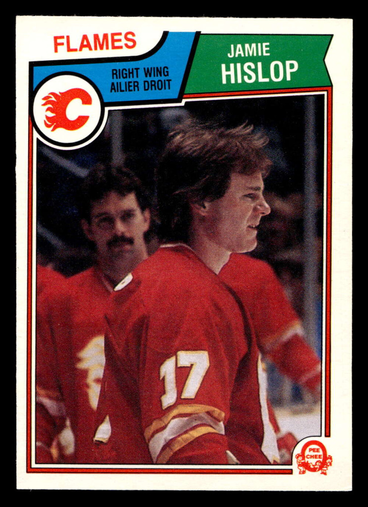 1983-84 O-Pee-Chee #83 Jamie Hislop Ex-Mint 