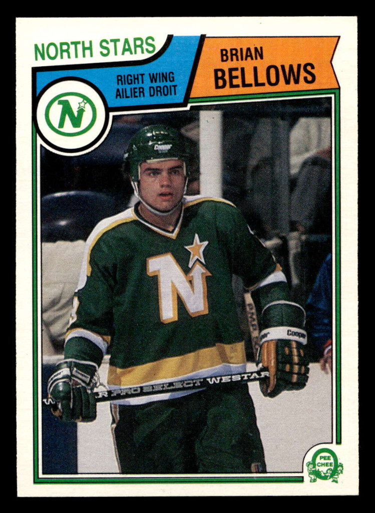 1983-84 O-Pee-Chee #167 Brian Bellows Near Mint+ RC Rookie 