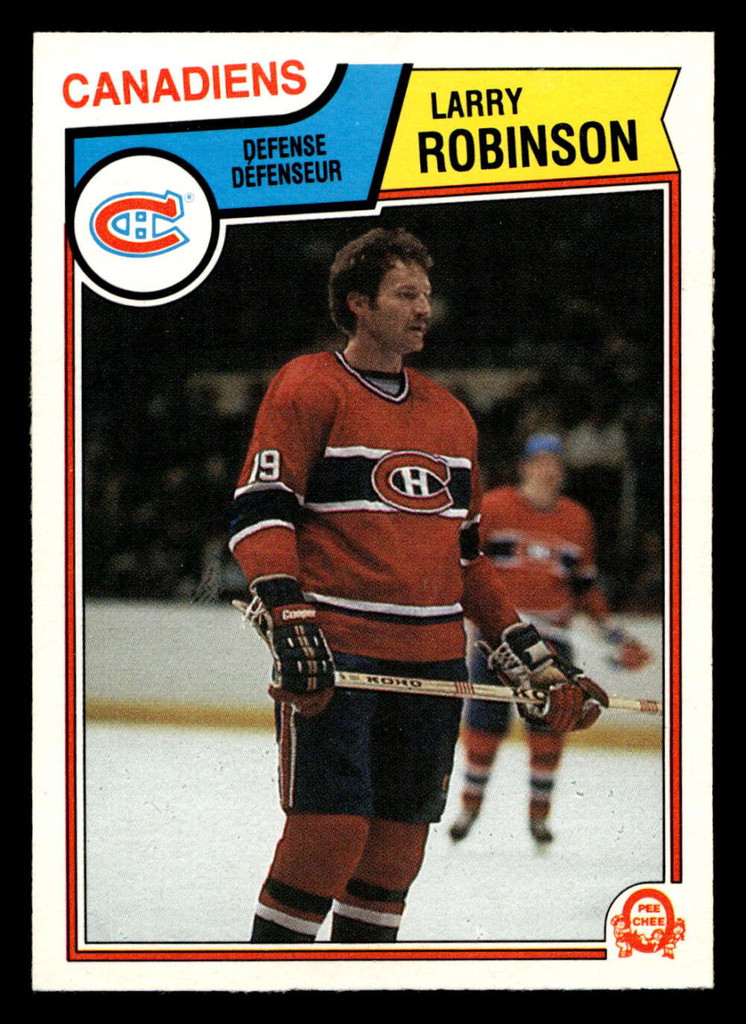 1983-84 O-Pee-Chee #195 Larry Robinson Near Mint 