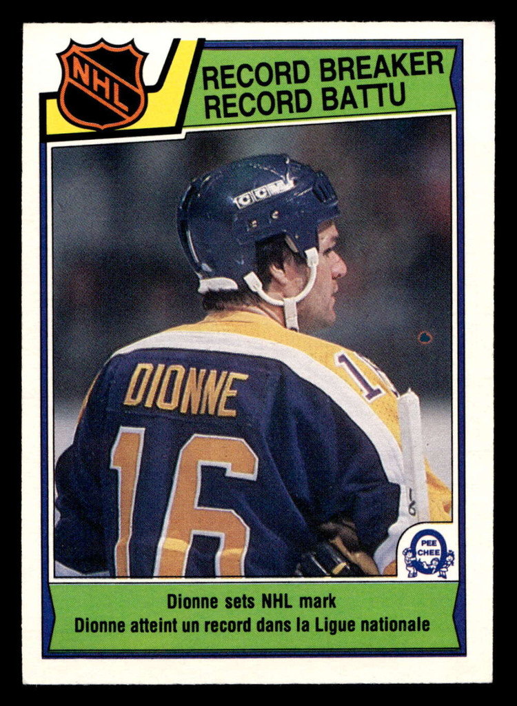1983-84 O-Pee-Chee #211 Marcel Dionne RB Near Mint OPC 