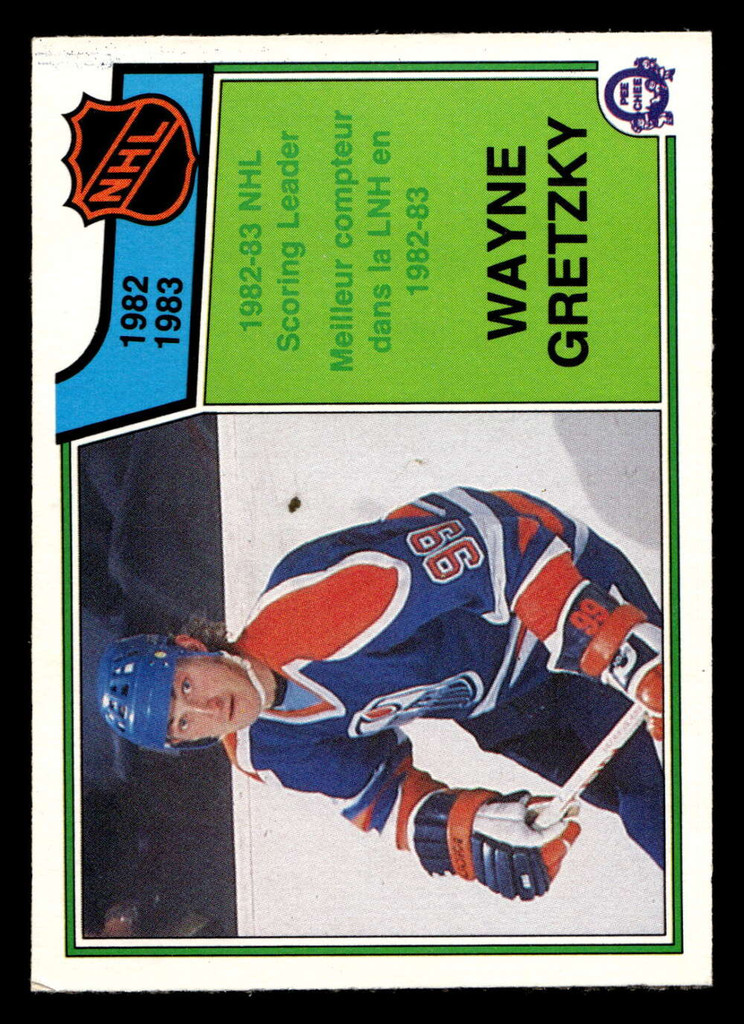 1983-84 O-Pee-Chee #217 Wayne Gretzky LL Ex-Mint OPC 