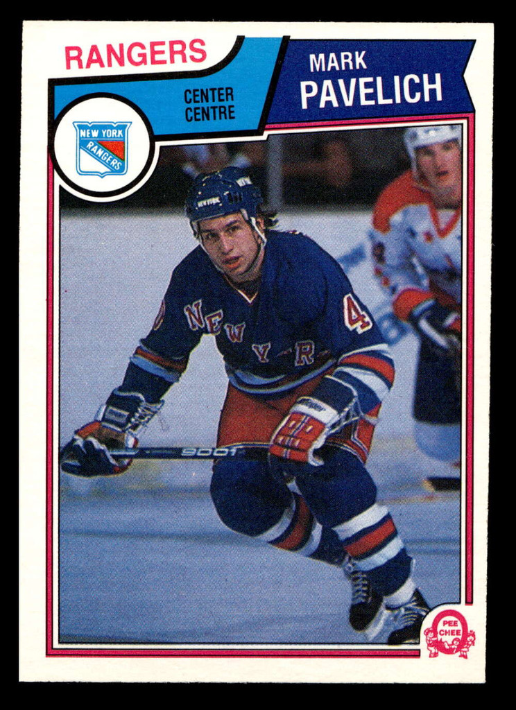 1983-84 O-Pee-Chee #253 Mark Pavelich Near Mint OPC 