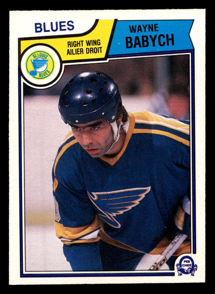 1983-84 O-Pee-Chee #310 Wayne Babych Near Mint+ OPC 